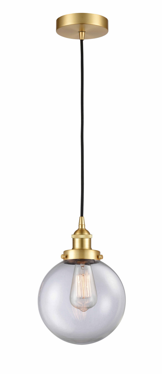 Innovations 616-1PH-SG-G202-8-LED LED Mini Pendant, Satin Gold