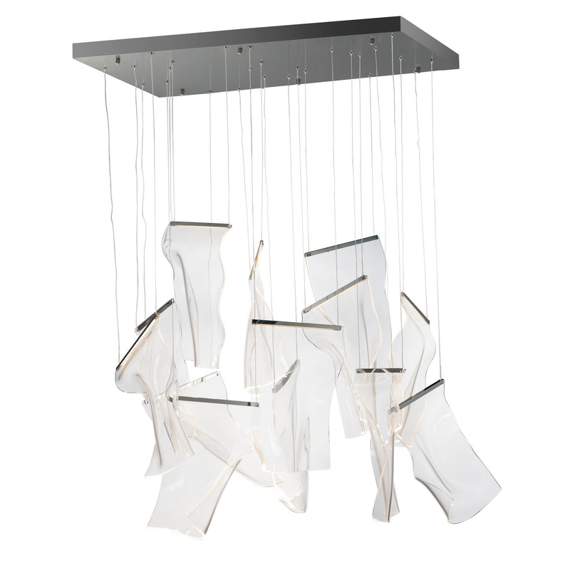 ET2 E24878-133BGM LED Pendant, Brushed Gunmetal
