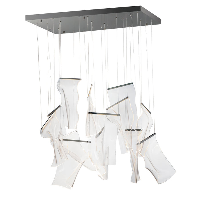 ET2 E24878-133BGM LED Pendant, Brushed Gunmetal