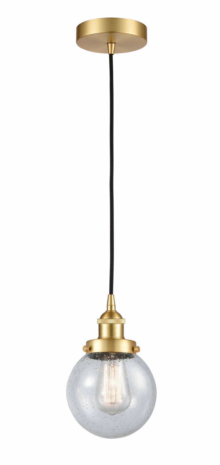 Innovations 616-1PH-SG-G204-6-LED LED Mini Pendant, Satin Gold