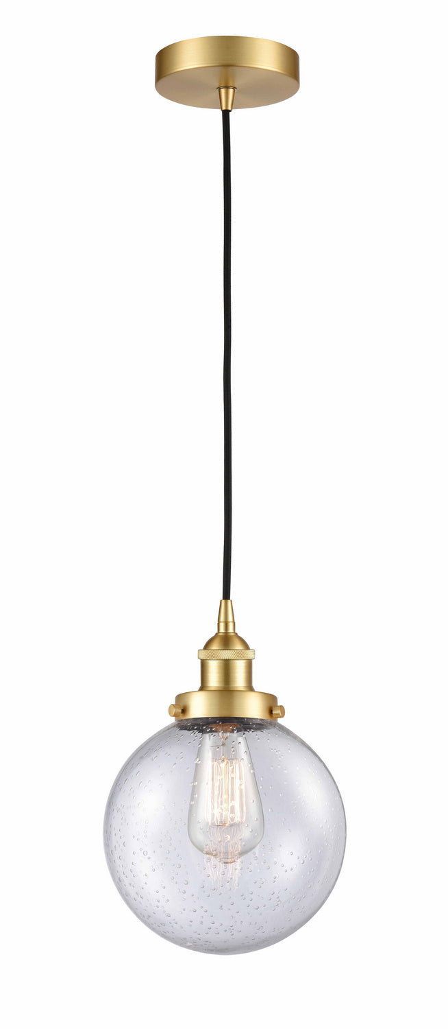 Innovations 616-1PH-SG-G204-8-LED LED Mini Pendant, Satin Gold