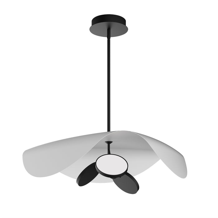 ET2 E24968-WTBK LED Pendant, Black