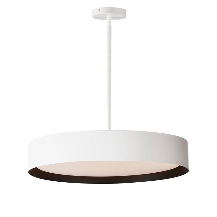 ET2 E51015-WTBK LED Pendant, White / Black