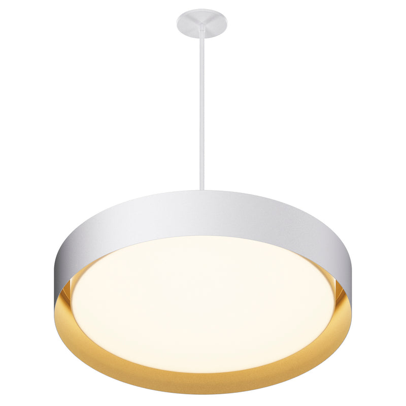 ET2 E51015-WTGLD LED Pendant, White/Gold