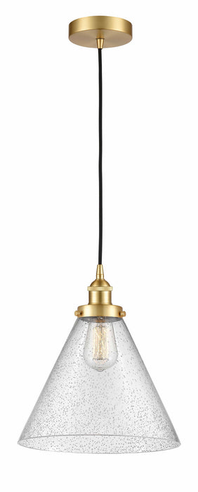 Innovations 616-1PH-SG-G44-L One Light Mini Pendant, Satin Gold