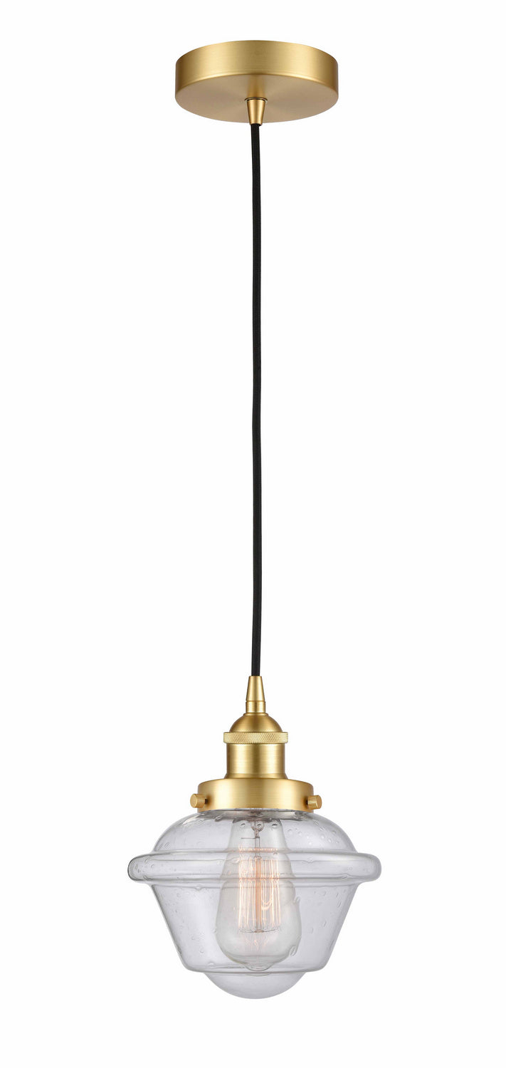 Innovations 616-1PH-SG-G534 One Light Mini Pendant, Satin Gold