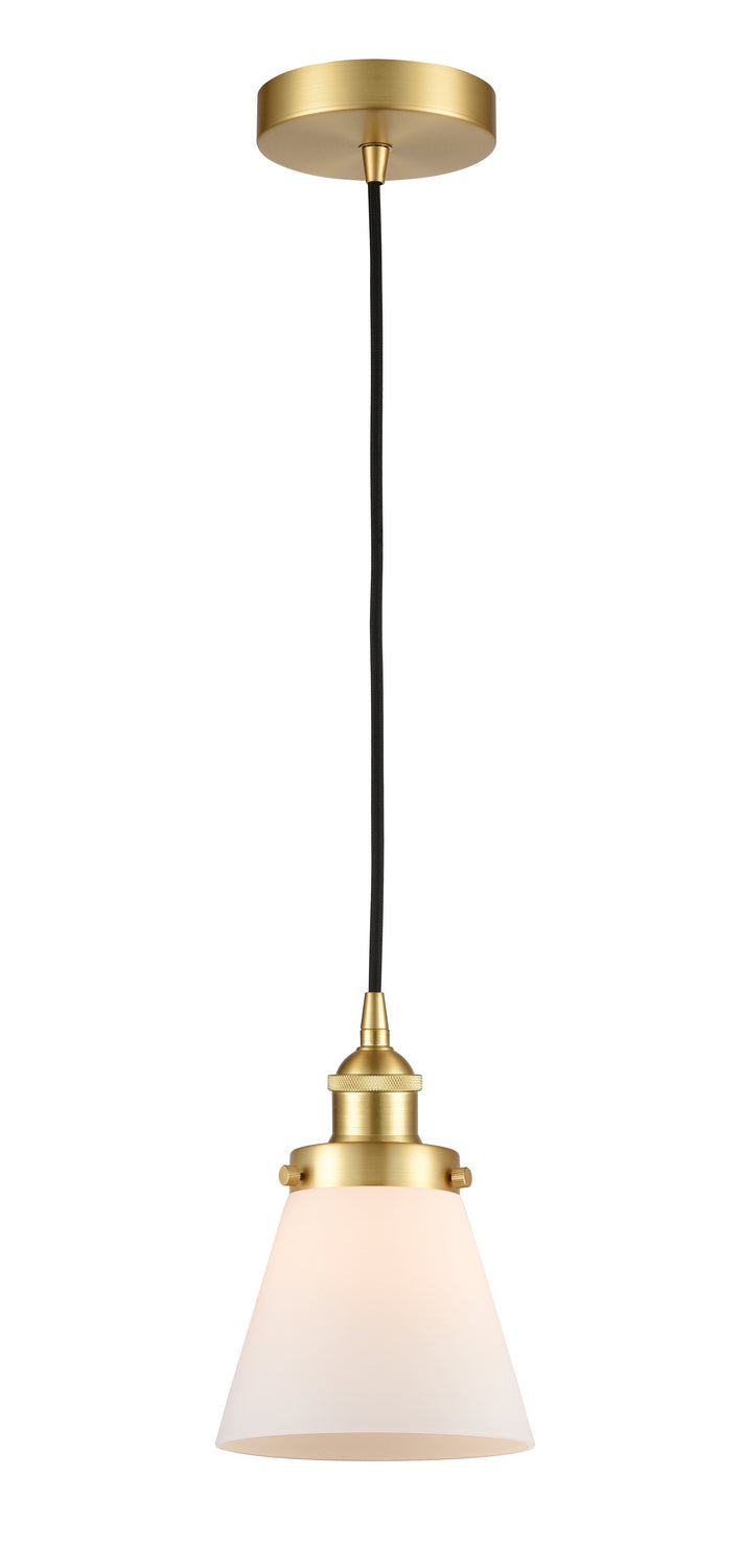 Innovations 616-1PH-SG-G61 One Light Mini Pendant, Satin Gold