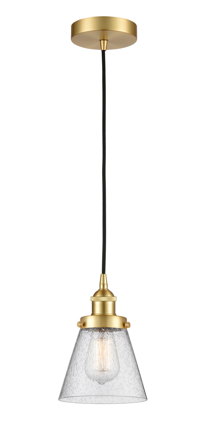 Innovations 616-1PH-SG-G64 One Light Mini Pendant, Satin Gold