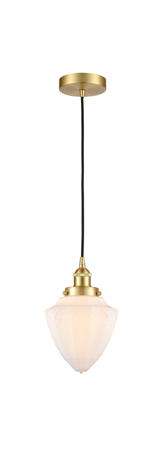 Innovations 616-1PH-SG-G661-7-LED LED Mini Pendant, Satin Gold