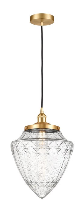 Innovations 616-1PH-SG-G664-12 One Light Mini Pendant, Satin Gold