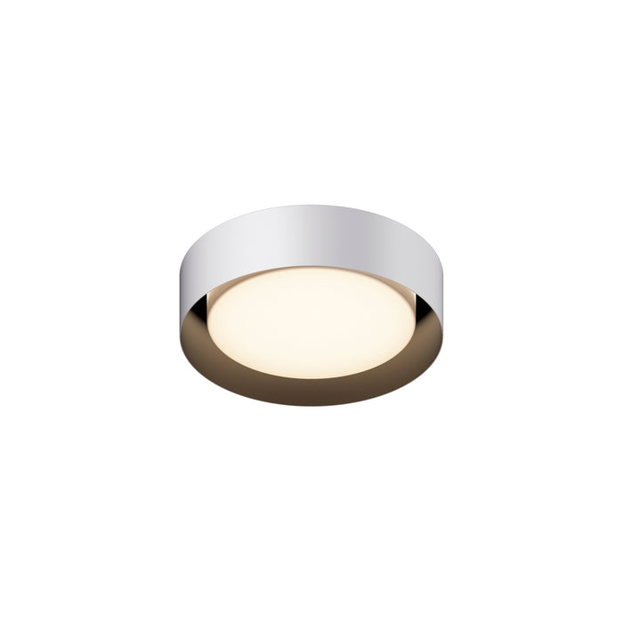 ET2 E51010-WTBK LED Flush Mount, White / Black