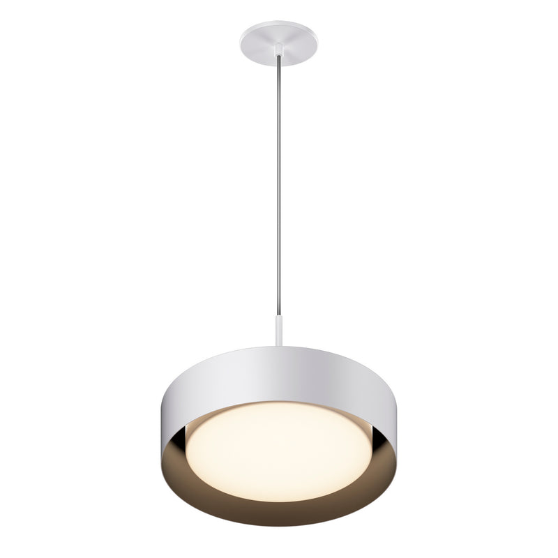 ET2 E51011-WTBK LED Pendant, White / Black
