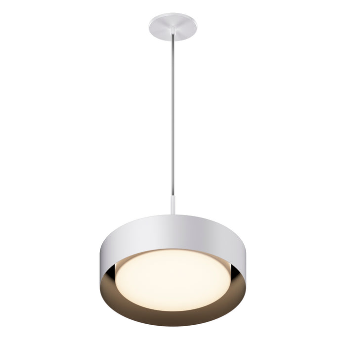 ET2 E51011-WTBK LED Pendant, White / Black