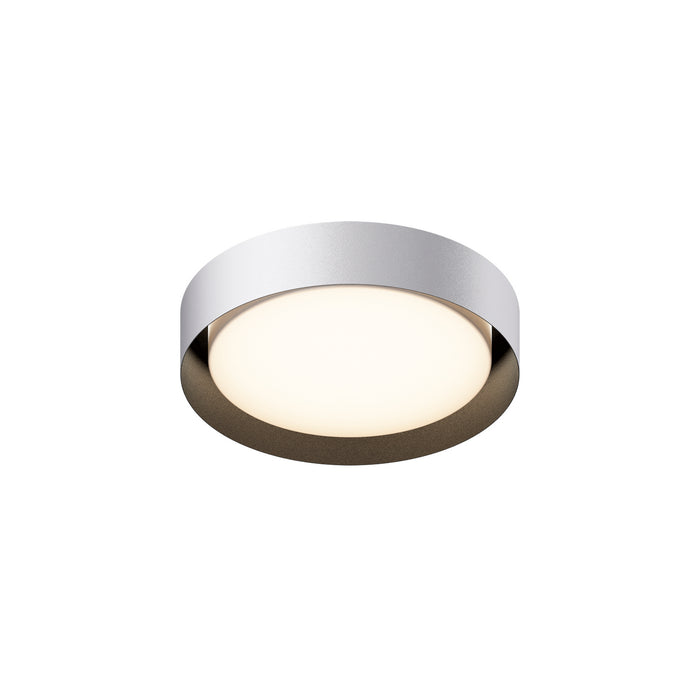 ET2 E51012-WTBK LED Flush Mount, White / Black