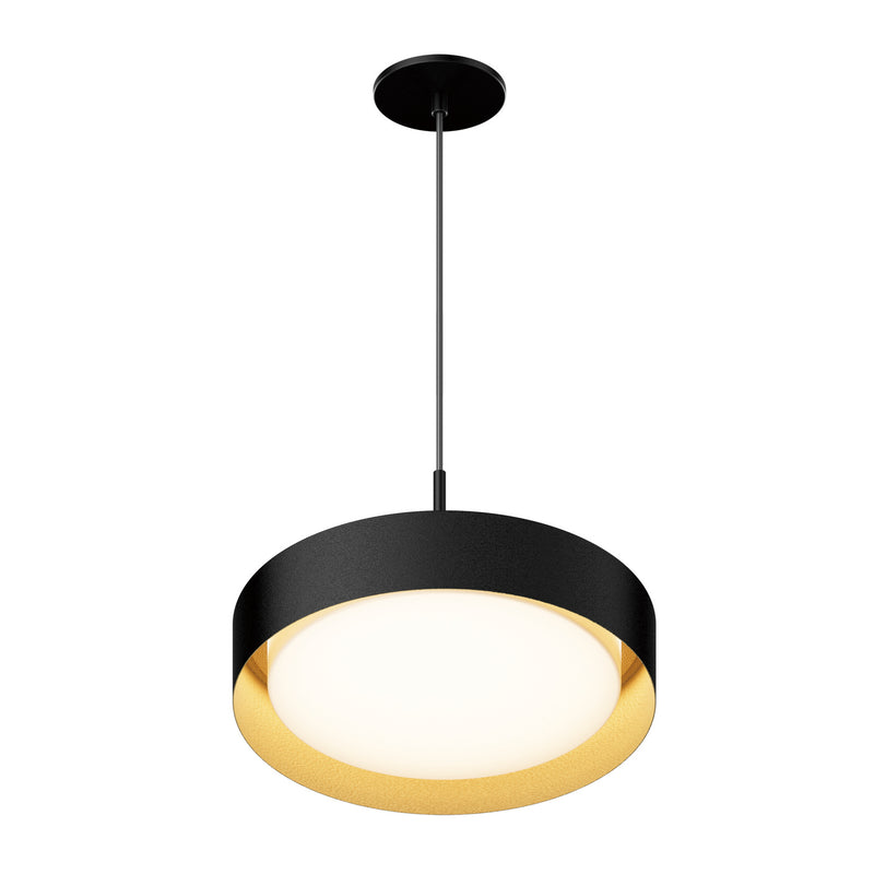 ET2 E51013-BKGLD LED Pendant, Black / Gold