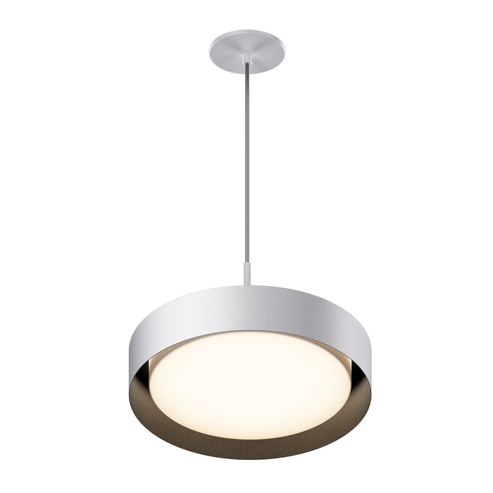 ET2 E51013-WTBK LED Pendant, White / Black