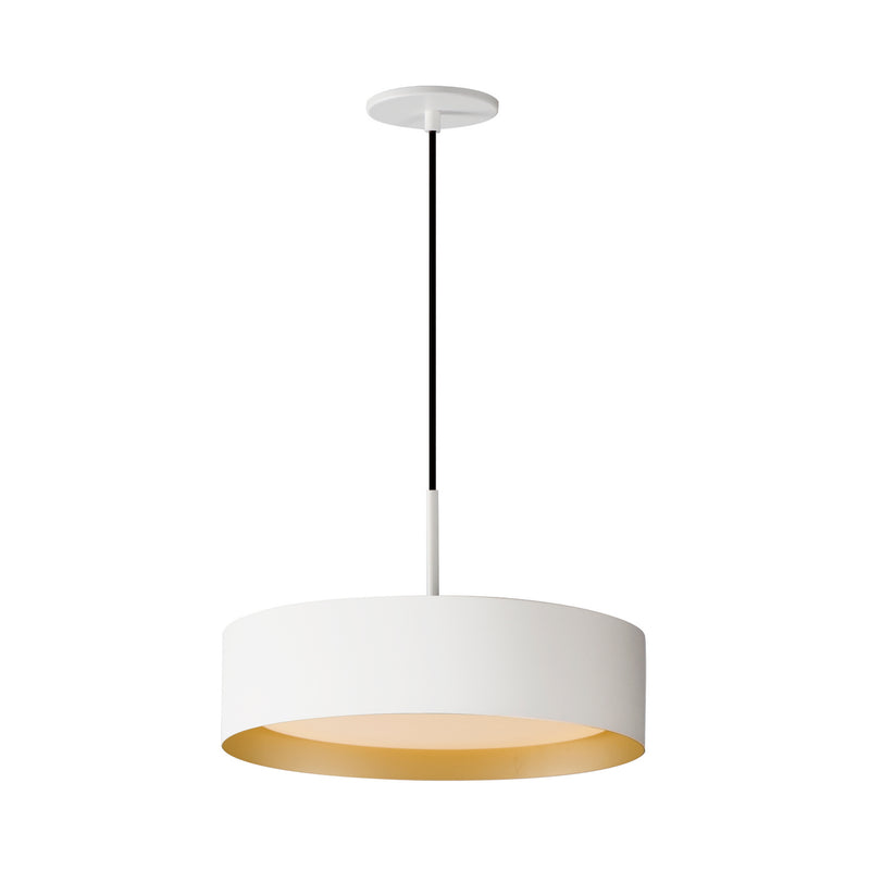 ET2 E51013-WTGLD LED Pendant, White/Gold