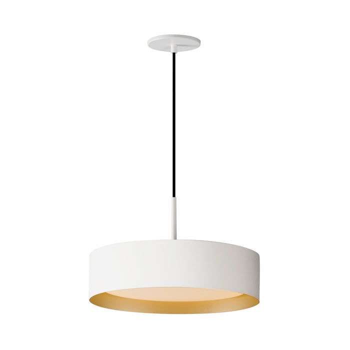 ET2 E51013-WTGLD LED Pendant, White/Gold