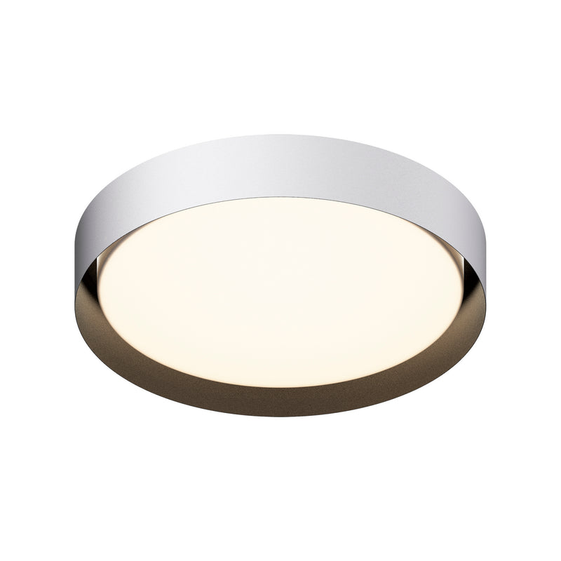 ET2 E51014-WTBK LED Flush Mount, White / Black
