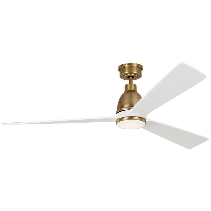 Visual Comfort Fan 3BRYSM60HABD 60" Ceiling Fan, Hand Rubbed Antique Brass