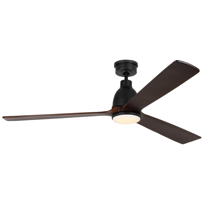 Visual Comfort Fan 3BRYSM60MBKD 60" Ceiling Fan, Midnight Black