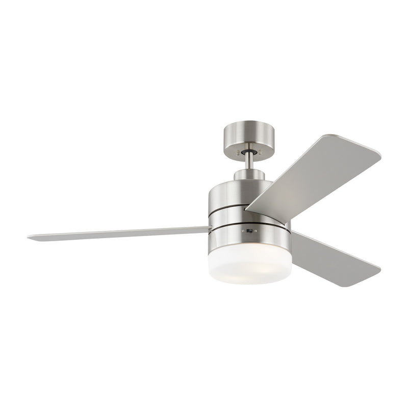 Generation Lighting 3ERAR44BSD 44" Ceiling Fan, Brushed Steel