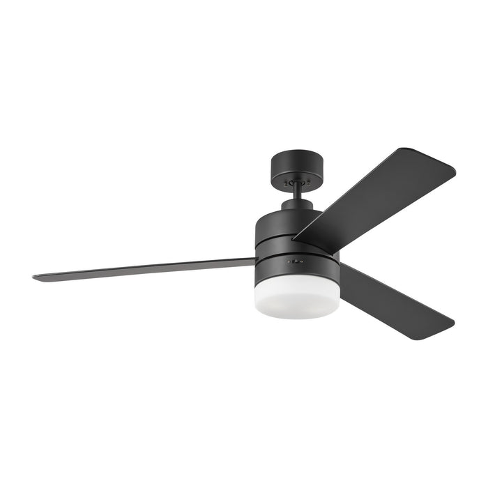 Generation Lighting 3ERAR52MBKD 52" Ceiling Fan, Midnight Black