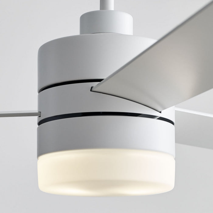 Generation Lighting 3ERAR52RZWD 52" Ceiling Fan, Matte White