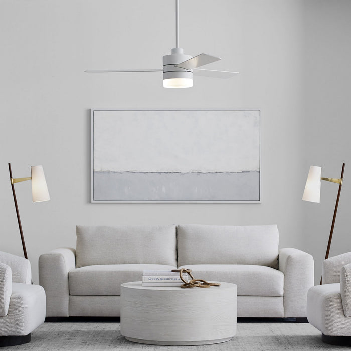 Generation Lighting 3ERAR52RZWD 52" Ceiling Fan, Matte White