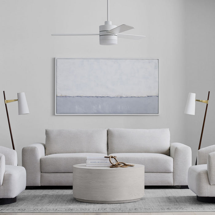 Generation Lighting 3ERAR52RZWD 52" Ceiling Fan, Matte White