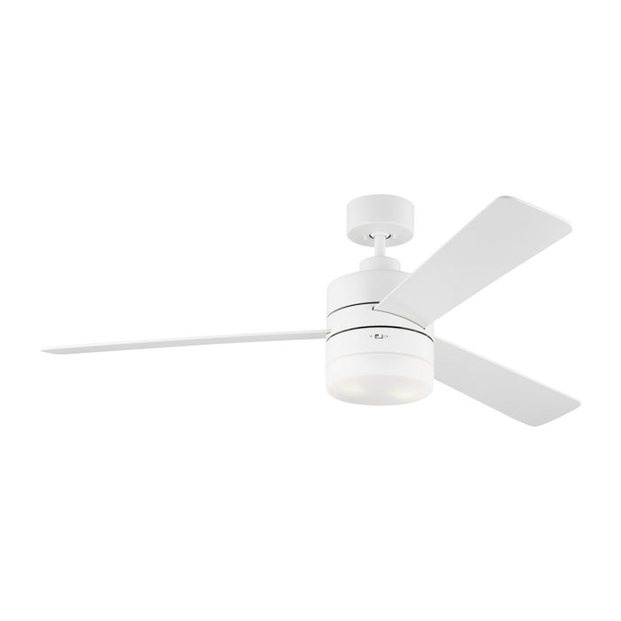 Generation Lighting 3ERAR52RZWD 52" Ceiling Fan, Matte White