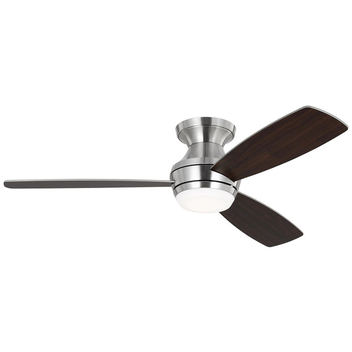 Visual Comfort Fan 3IKR52BSD 52" Ceiling Fan, Brushed Steel