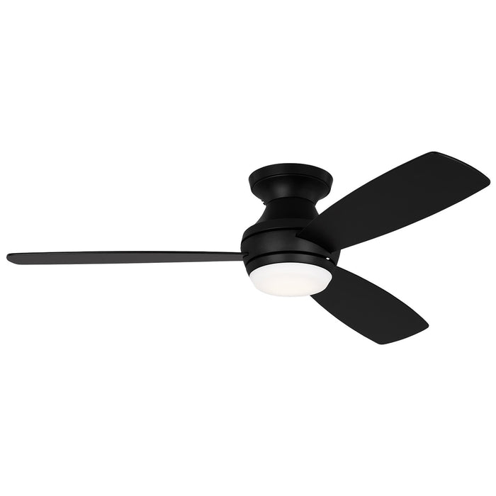 Visual Comfort Fan 3IKR52MBKD 52" Ceiling Fan, Midnight Black