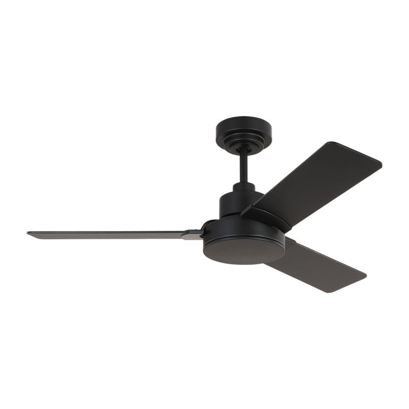 Generation Lighting 3JVR44MBK 44" Ceiling Fan, Midnight Black