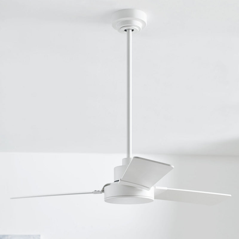 Generation Lighting 3JVR44RZW 44" Ceiling Fan, Matte White