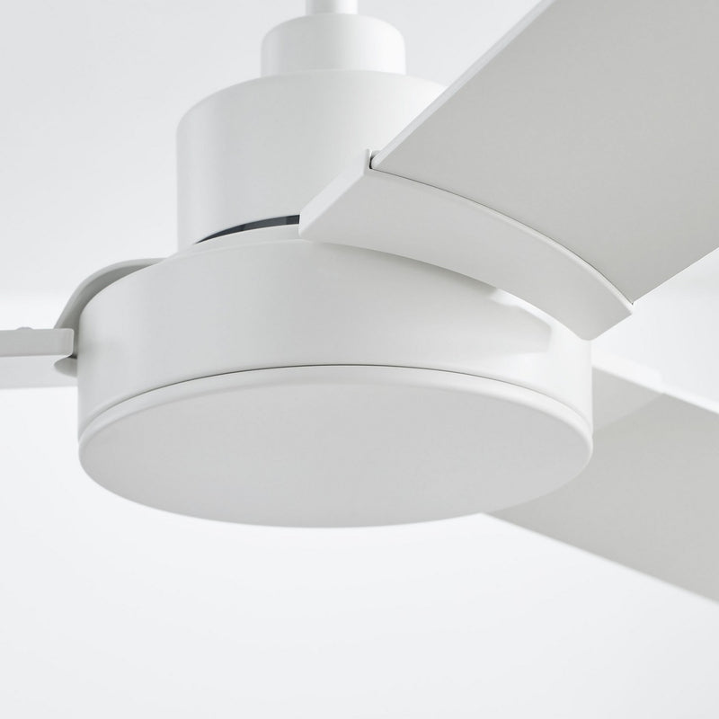 Generation Lighting 3JVR44RZW 44" Ceiling Fan, Matte White