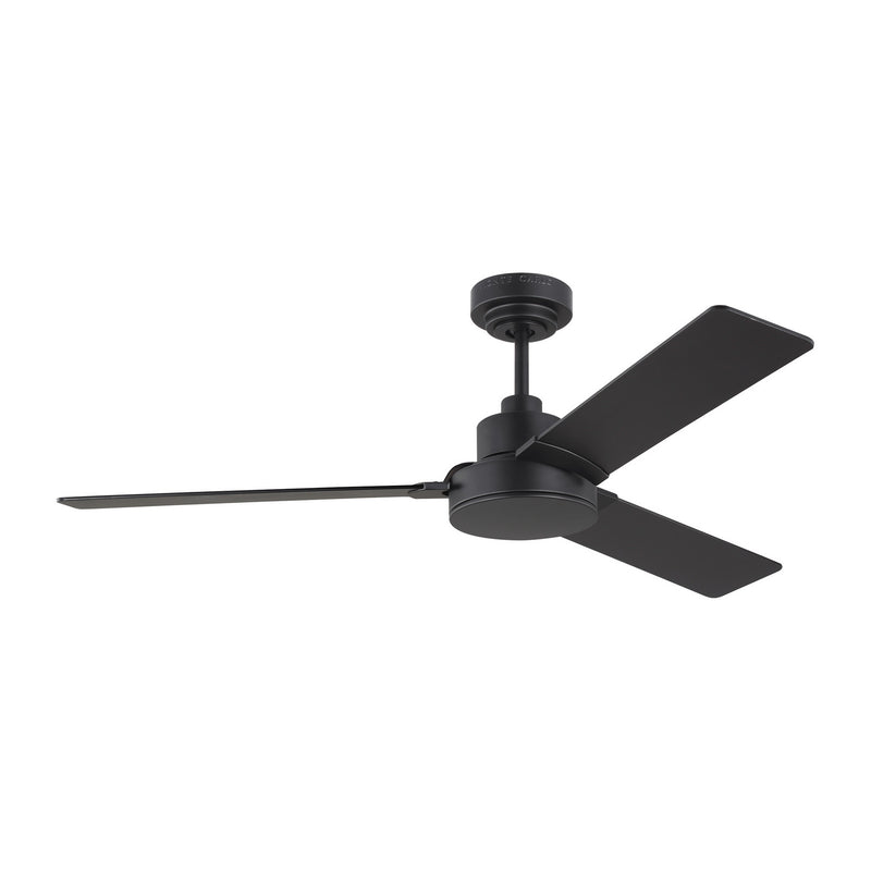 Generation Lighting 3JVR52MBK 52" Ceiling Fan, Midnight Black