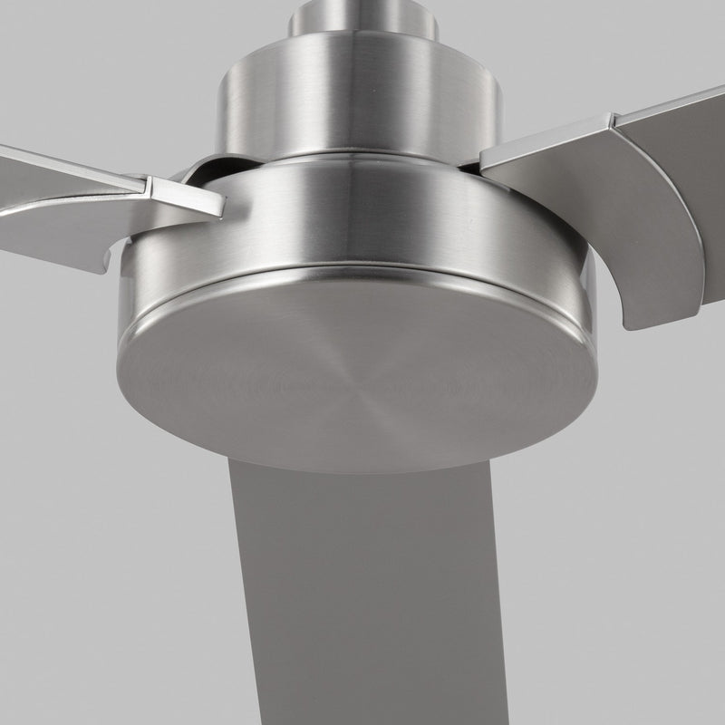 Generation Lighting 3JVR58BS 58" Ceiling Fan, Brushed Steel