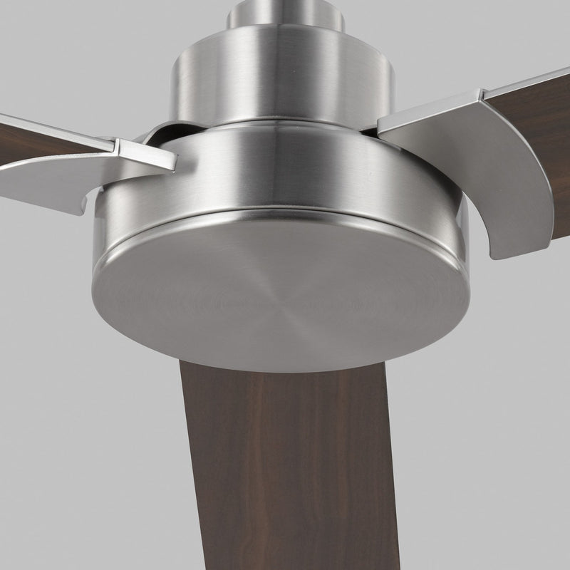 Generation Lighting 3JVR58BS 58" Ceiling Fan, Brushed Steel