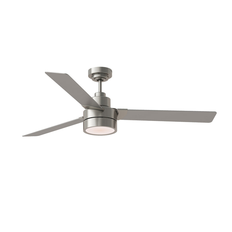 Generation Lighting 3JVR58BSD 58" Ceiling Fan, Brushed Steel