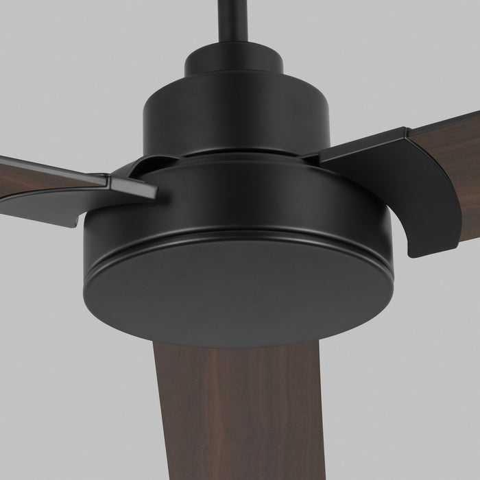 Generation Lighting 3JVR58MBKD 58" Ceiling Fan, Midnight Black