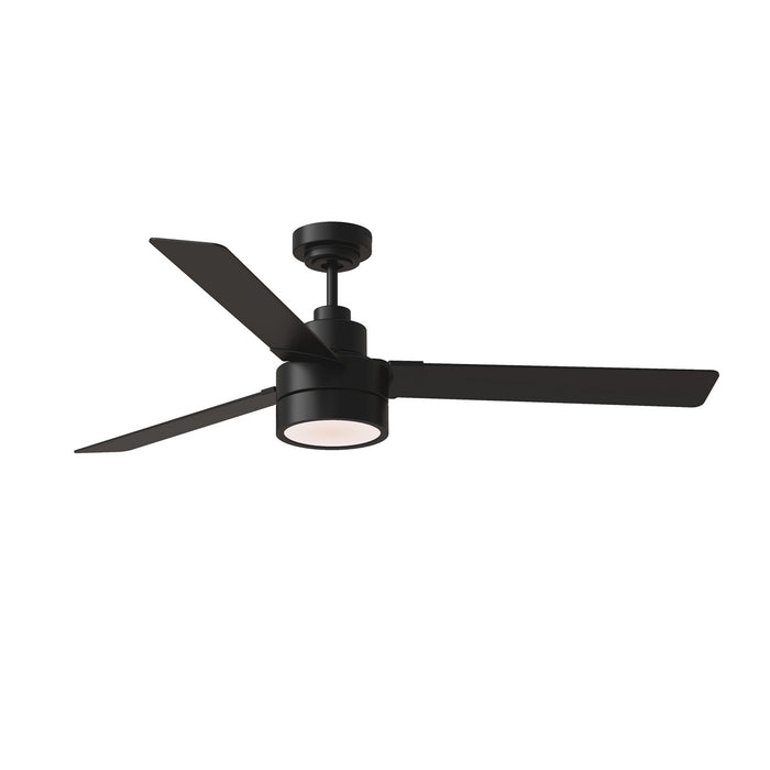 Generation Lighting 3JVR58MBKD 58" Ceiling Fan, Midnight Black