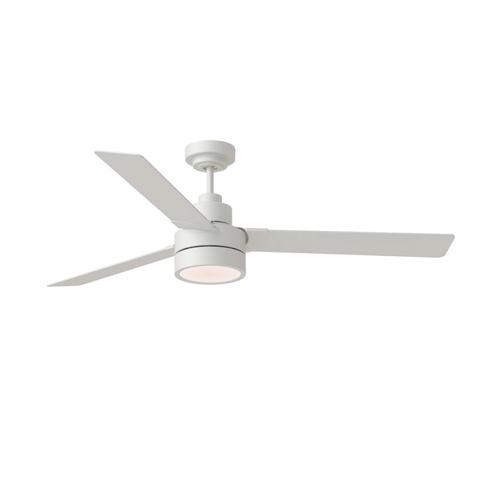 Generation Lighting 3JVR58RZWD 58" Ceiling Fan, Matte White