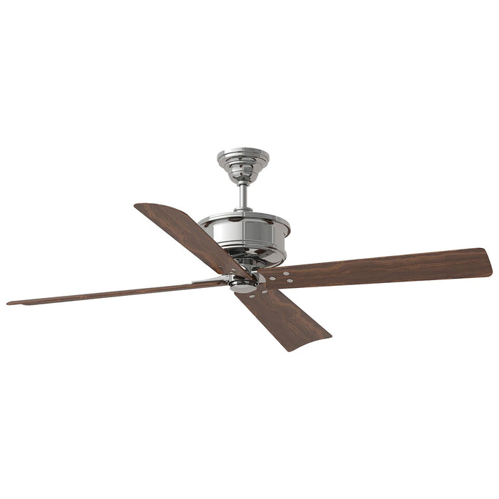 Visual Comfort Fan 4SBWR56PN 56" Ceiling Fan, Polished Nickel