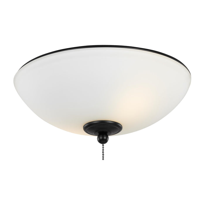Visual Comfort Fan MC266BK LED Ceiling Fan Light Kit, Matte Black