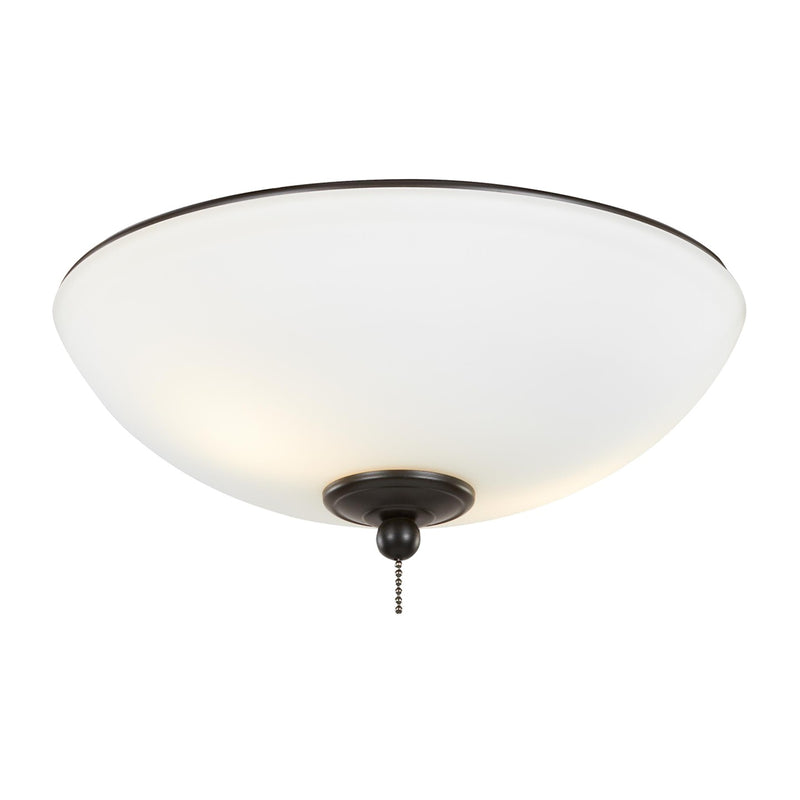 Visual Comfort Fan MC266OZ LED Ceiling Fan Light Kit, Oil Rubbed Bronze