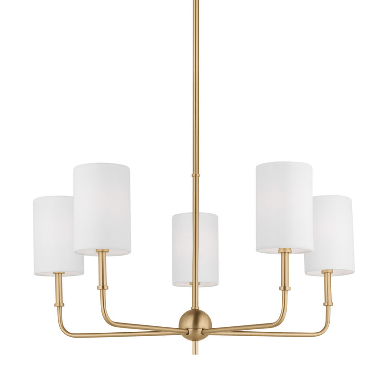 Visual Comfort Studio 3109305EN-848 LED Chandelier, Satin Brass