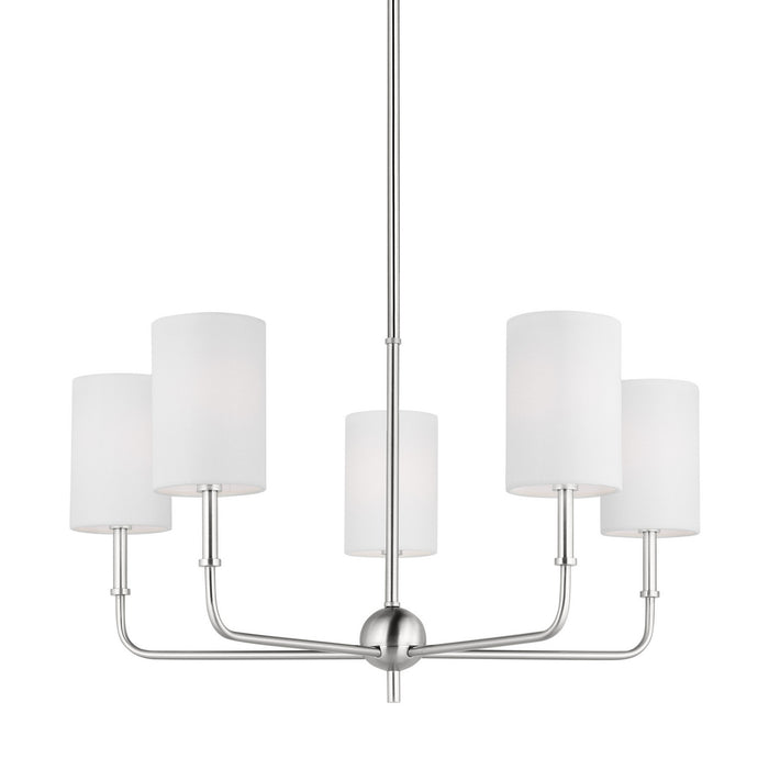 Visual Comfort Studio 3109305EN-962 LED Chandelier, Brushed Nickel