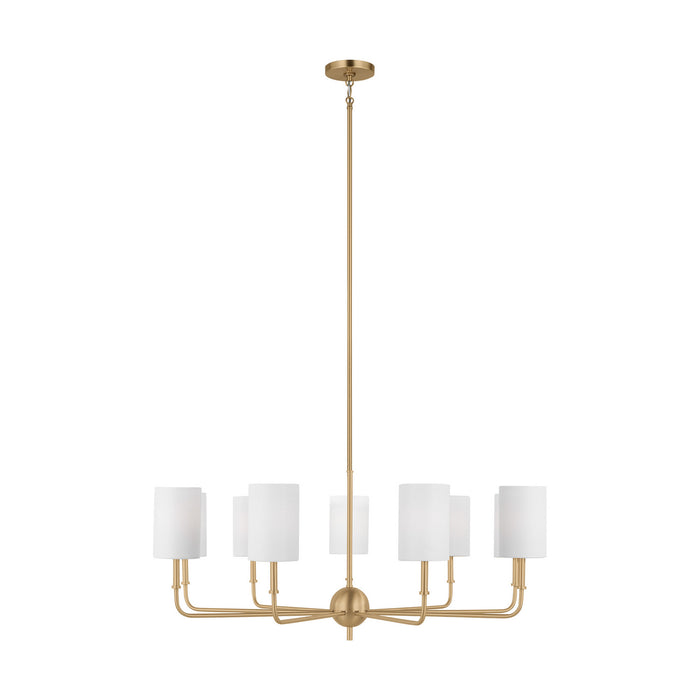 Visual Comfort Studio 3109309EN-848 LED Chandelier, Satin Brass