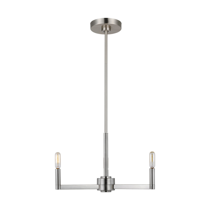 Visual Comfort Studio 3164203EN-962 LED Chandelier, Brushed Nickel